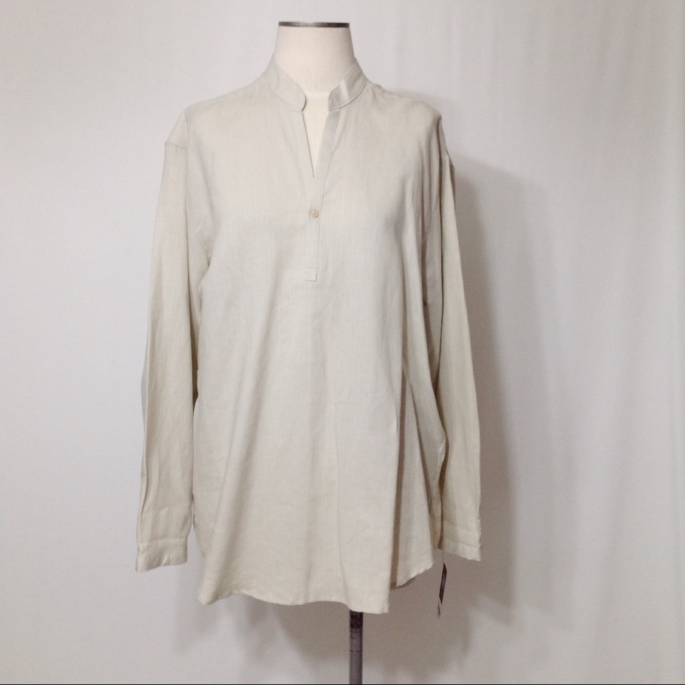 Centro Long Sleeve Tunic Shirt